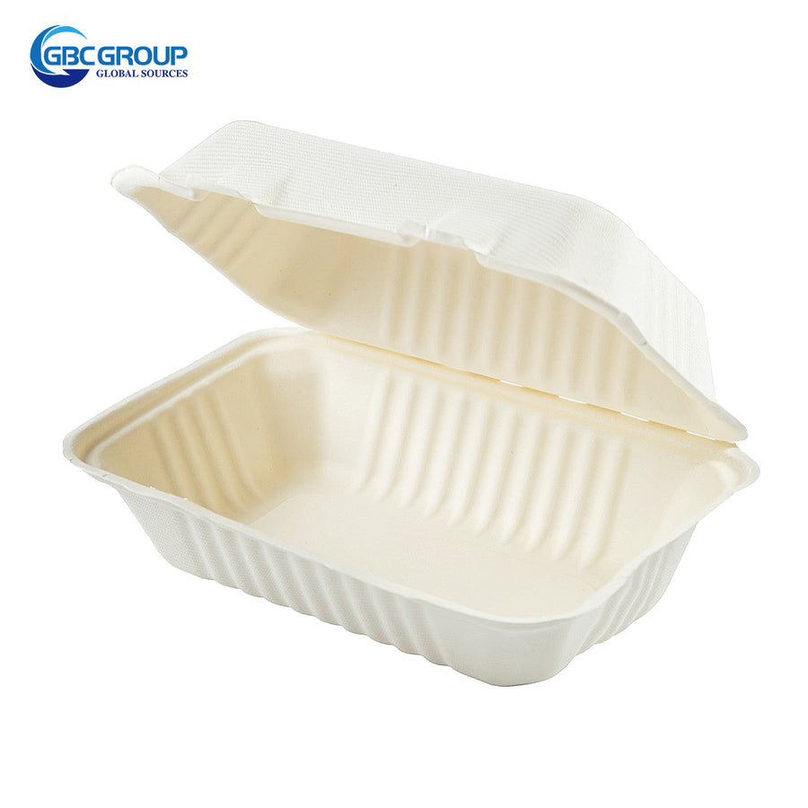 GD-963P  DEEP FIBER HOAGIE HINGED LID CONTAINERS, 250/CASE