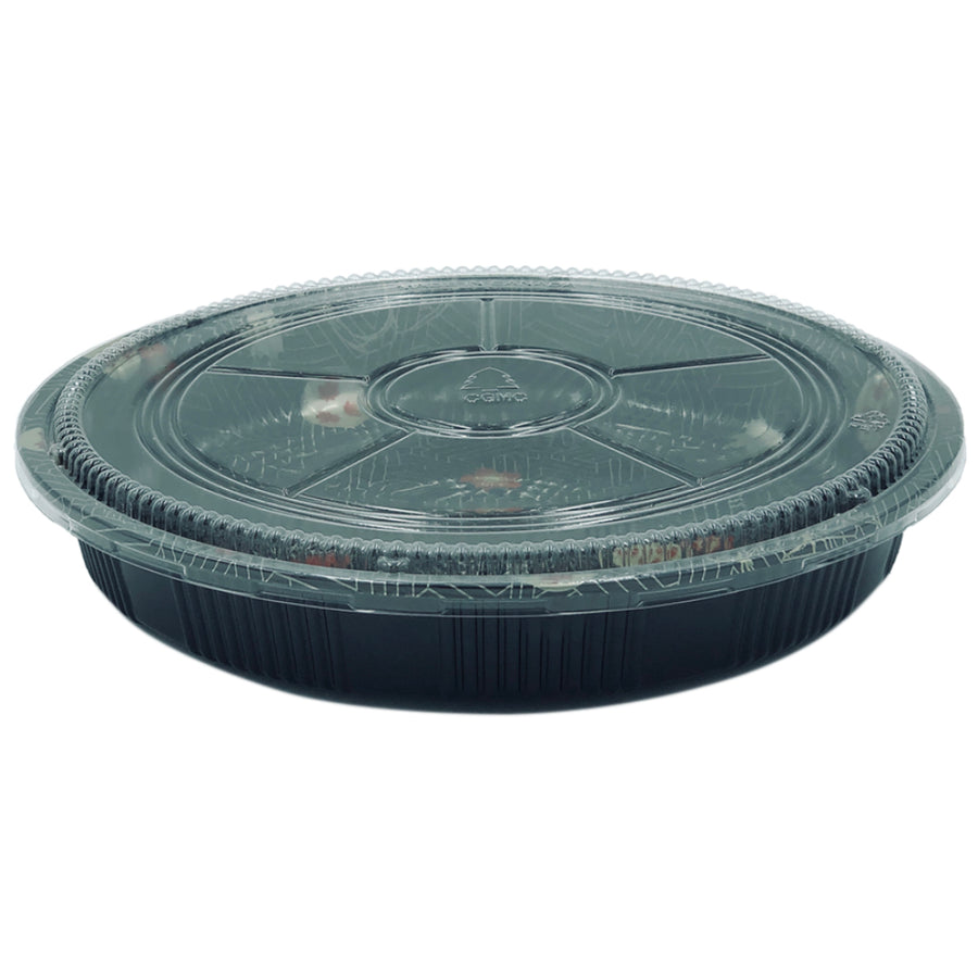 HQ-65 Round Party Tray With Lid 120Set/CS
