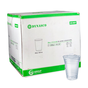 20-98T 20oz PET Clear Drinking Cup 1000'/Case