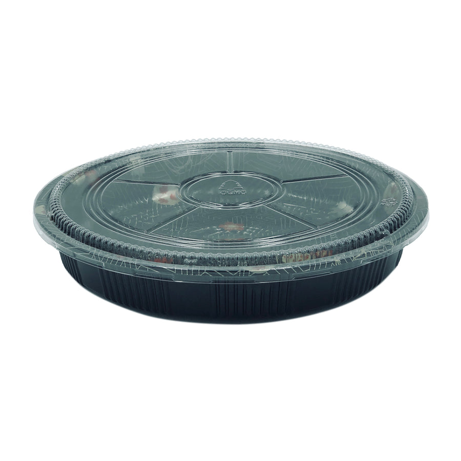 HQ-63 Round Party Tray With Lid 120Set/CS